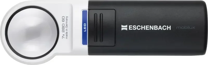 Aktuální Lupa s osvetlenim mobilux7x D35mm ESCHENBACH