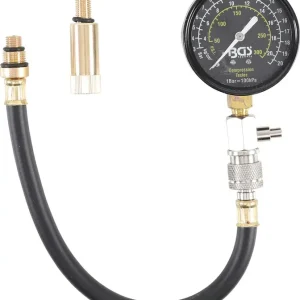 Zlevněný Tester pro zkoušku komprese benzínových motorů BGS108235 (BGS108235)