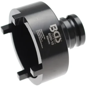 Zástrčná hlavice 1/2" na matice se zářezy KM8 BGS108265-10. Vnější čep 69 mm (BGS108265-10) Oblíbený