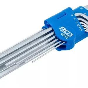 Zástrčné klíče inbus 1,5 ÷ 10 mm BGS108512, speciální profil Sada 9 dílů (BGS108512) Autentický