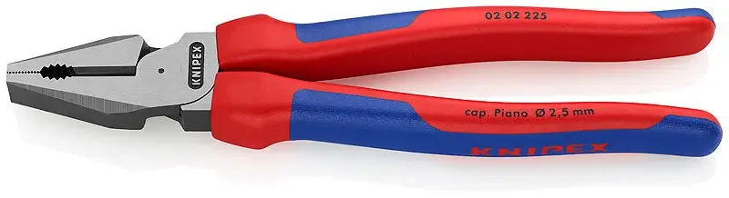Zlevněný Kombinované kleště Knipex 02 02 225 225mm (K 02 02 225)