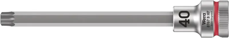 Akce Wera 003069 Zástrčná bitová hlavice 3/8" TX 40x107 mm typ 8767 B HF TORX® Zyklop, přidržovací fce (W05003069001)