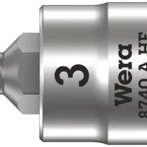 Aktuální Wera 003332 Zástrčná bitová hlavice Zyklop 1/4" 6hran 3 mm typ 8740 A HF s přidržovací funkcí (W05003332001)