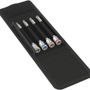 Wera 003375 Zástrčné bitové nástavce 1/4" typ 8767 A TORX HF 1 s přidržovací funkcí (5 ks) (W05003375001) Nejlepší Volba