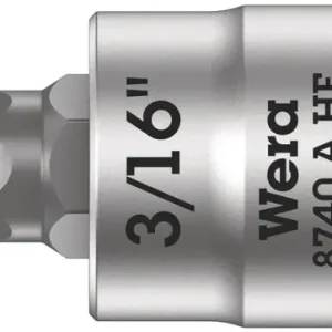 Akční Cena Wera 003386 Zástrčná bitová hlavice 1/4" 6hran 3/16" typ 8740 A HF s přidržovací funkcí - palcová (W05003386001)