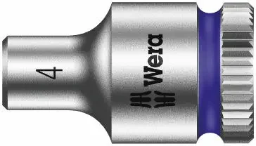 Wera 003501 Nástrčná hlavice Zyklop 1/4" 6hran 4 mm typ 8790 HMA (W05003501001) Nejlepší Volba
