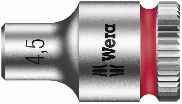Wera 003502 Nástrčná hlavice Zyklop 1/4" 6hran 4,5 mm typ 8790 HMA (W05003502001) Cenová Bomba