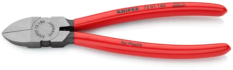 Akční Cena Kleště Knipex 72 01 180 štípací boční bez fazety, PVC (K 72 01 180)
