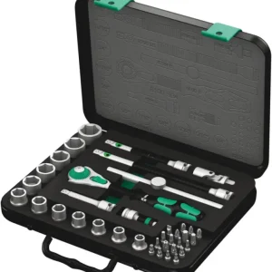 Wera 003596 Ráčnová sada Zyklop Speed 3/8"8100 SB 4, palcová - 38 dílů (W05003596001) Sleva