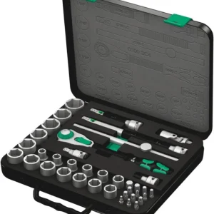 Akce Wera 003647 Ráčnová sada Zyklop Speed 1/2" typ 8100 SC 4, palcová - 38 dílů (W05003647001)