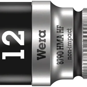 Wera 003727 Nástrčná hlavice Zyklop 1/4" 12 mm Typ 8790 HMA HF, přidržovací (W05003727001) Nejlepší Cena