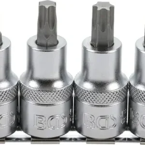 Zástrčné bitové hlavice 1/2" BGS 8886 T-profil T40 ÷ T55, 4 díly (BGS108886) Koupit Online