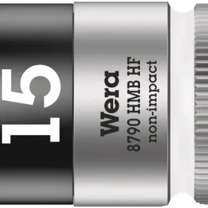 Wera 003749 Nástrčná hlavice Zyklop 3/8" 15 mm Typ 8790 HMB HF, přidržovací (W05003749001) Aktuální