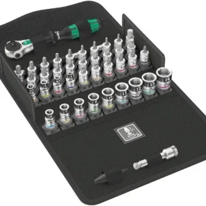 Wera 003755 Ráčnová sada Zyklop Speed1/4" typ 8100 SA All-in, metrická, přidržovací - 42 dílů (W05003755001) Oblíbený