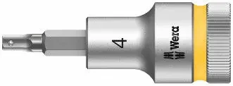 Aktuální Wera 003820 Zástrčná bitová hlavice Zyklop 1/2" 4 mm typ 8740 C HF s přidržovací funkcí (W05003820001)