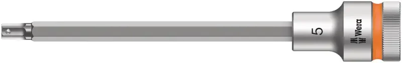 Wera 003841 Zástrčná bitová hlavice Zyklop 1/2" 5 mm typ 8740 C HF s přidržovací funkcí (W05003841001) Pouze Dnes