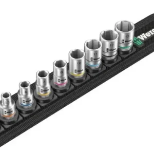 Wera 003883 Nástrčné hlavice Zyklop 1/4" HEX 5 ÷ 13 mm Belt A 4 - 9 dílů (W05003883001) Aktuální