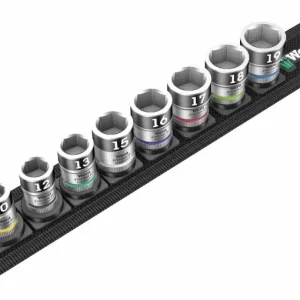 Aktuální Wera 003970 Belt B 1 sada nástrčných hlavic ("ořechů") Zyklop, s přidržovací funkcí, upínací část 3/8", 10 dílný (W05003970001)