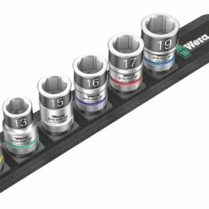 Wera 003995 Nástrčné hlavice Zyklop 1/2" 10 ÷ 19 mm Belt C 1, přidržovací - 7 dílů (W05003995001) Akční Nabídka