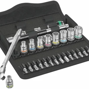Wera 004018 Ráčnová sada Zyklop Metal 1/4" typ 8100 SA 8, metrická - 28 dílů (W05004018001) Novinka