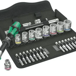 Wera 004046 Ráčnová sada Zyklop Speed 3/8" typ 8100 SB 6, metrická - 29 dílů (W05004046001) Akční Nabídka
