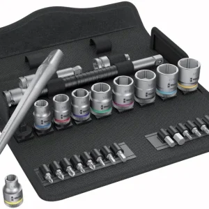 Wera 004051 Ráčnová sada Zyklop Metal 3/8" typ 8100 SB 11, palcová - 29 dílů (W05004051001) Nová Kolekce