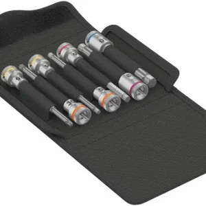 Wera 004176 Zástrčné bitové hlavice Zyklop 3/8" Bicycle Set 8, extra dlouhé - 7 dílů (W05004176001) Pouze Dnes