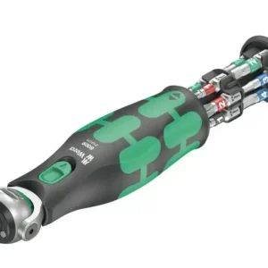 Wera 004280 Kompaktní ráčna 3/8" | 1/4" typ 8009 Zyklop Pocket Set 1, se zásobníkem bitů - 13 dílů (W05004280001) Originální