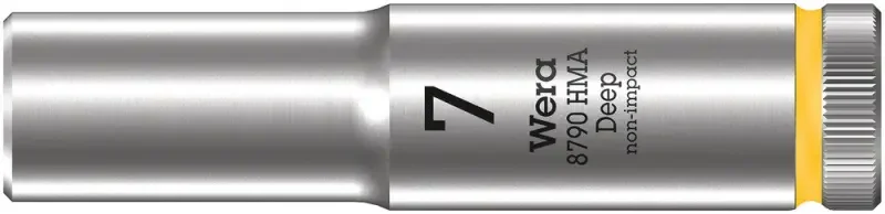 Wera 004504 Nástrčná hlavice Zyklop 1/4" 6hran 7 mm typ 8790 HMA - prodloužená (W05004504001) Akční Cena