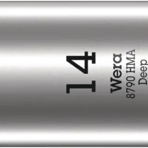 Wera 004511 Nástrčná hlavice Zyklop 1/4" 6hran 14 mm typ 8790 HMA - prodloužená (W05004511001) Nízká Cena