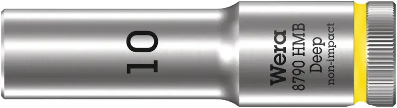 Wera 004532 Nástrčná hlavice 3/8" 10 mm Typ 8790 HMB Deep, prodloužená (W05004532001) Nakupujte Hned