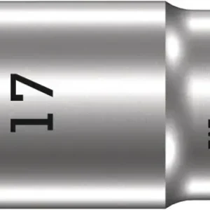 Wera 004539 Nástrčná hlavice 3/8" 17 mm Typ 8790 HMB Deep, prodloužená (W05004539001) Finální Výprodej