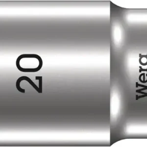Wera 004542 Nástrčná hlavice 3/8" 20 mm Typ 8790 HMB Deep, prodloužená (W05004542001) Nízká Cena