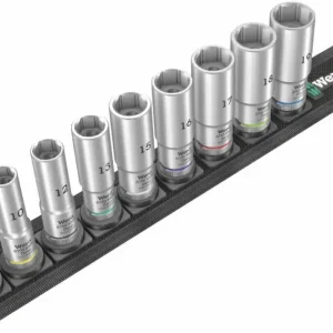 Wera 004545 Nástrčné hlavice 3/8" 8 ÷ 19 mm Belt B Deep 1, prodloužené - 9 dílů (W05004545001) Akce