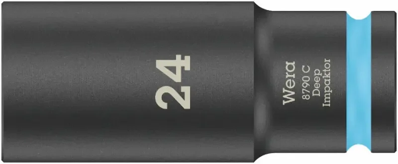 Wera 004839 Nástrčná hlavice 1/2" 24 mm typ 8790 C Impaktor Deep, dlouhá, rázová (W05004839001) Ihned K Objednání
