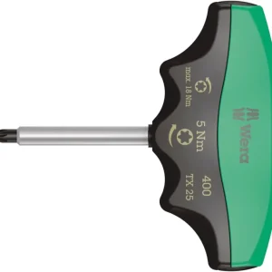 Wera 005091 Indikátor utahovacího momentu, TX 25 x 5,0 Nm typ 400 TX, T rukojeť (W05005091001) Doprava Zdarma