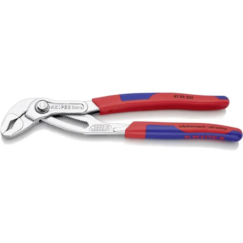 Akční Nabídka Kleště Knipex 87 05 250 trubkové "COBRA" chrom. (K 87 05 250)