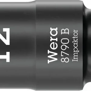 Wera 005503 Nástrčná hlavice 3/8" 6hran 12,0 mm Impaktor 8790 B, rázová (W05005503001) Nejlepší Volba