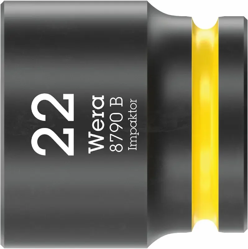 Wera 005512 Nástrčná hlavice 3/8" 6hran 22,0 mm Impaktor 8790 B, rázová (W05005512001) Výprodej