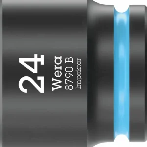 Wera 005513 Nástrčná hlavice 3/8" 6hran 24,0 mm Impaktor 8790 B, rázová (W05005513001) Časově Omezené