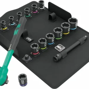 Wera 005530 Ráčna Zyklop Comfort 3/8" včetně hlavic 8 ÷ 24 mm typ 8100 SB 12 - 16 dílů (W05005530001) Sleva