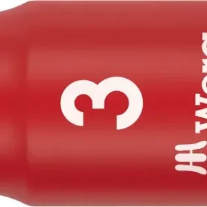 Wera 005900 Zástrčná bitová hlavice Zyklop 1/4" 6hran 3 mm typ 8740 A VDE HF Hex-Plus přidržovací (W05005900001) Akční Cena
