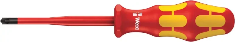 Wera 006465 Elektrikářský šroubovák Kraftform Plus PZ/S 1x80 mm typ 165 iS, snížený průměr čepele (W05006465001) Omezená Nabídka