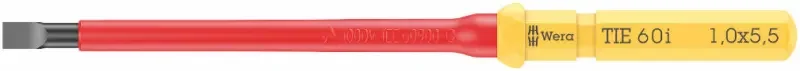 Wera 006504 Výměnná šroubovací čepel SL Kraftform Kompakt VDE 60 i 1,0 x 5,5 x 157 mm TIE (W05006504001) Zlevněný