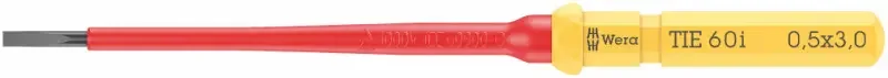 Wera 006505 Výměnná šroubovací čepel SL Kraftform Kompakt VDE 60 i 1,2 x 6,5 x 157 mm TIE (W05006505001) Levný