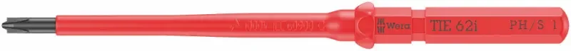 Wera 006515 Výměnná šroubovací čepel Kraftform Kompakt VDE 62 i PH/S # 2 x 157 mm TIE (W05006515001) Přímo Od Výrobce