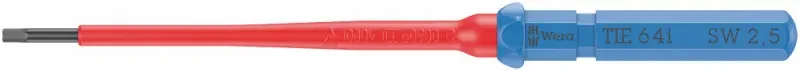 Wera 006518 Výměnná šroubovací čepel HEX Kraftform Kompakt VDE 64 i 2,5 x 157 mm TIE (W05006518001) Nakupujte Hned