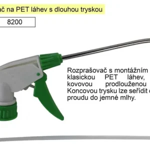 Akční Cena Postřikovač na PET lahev s dlouhou tryskou