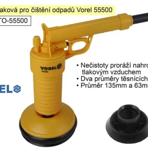 Akce Pumpa tlaková pro čištění odpadů Vorel 55500