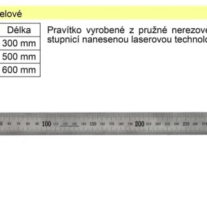 Akční Cena Měřítko ocelové 30cm, pravítko